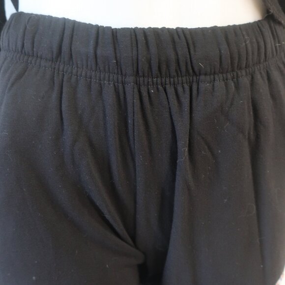 NWT Lauren Moshi Black (Item- 305) 2 Pc Set Crystal Optimist Top/M Jogger/XS - Picture 7 of 15